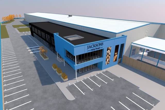 An artist's impression of the site.