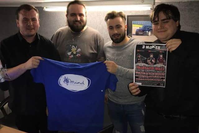 Nathan Clarke, DJ Redders of Beatroute Radio, Dan Daisley, and Scott Lynes