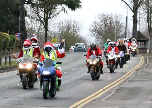 Kettering Biker Escorts are holding the egg run after a successful Santa toy run at Christmas.