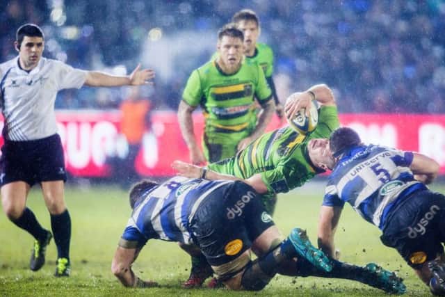 Teimana Harrison was dismissed at The Rec last Friday (picture: Kirsty Edmonds)