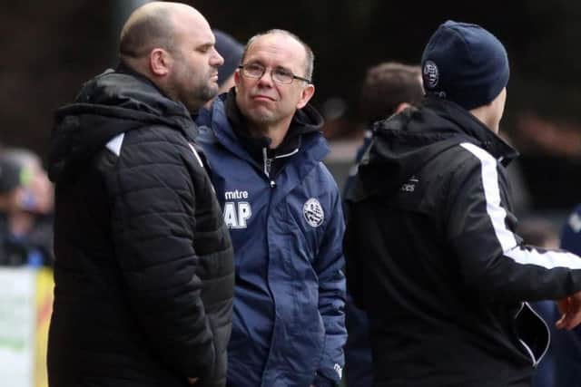 Andy Peaks' AFC Rushden & Diamonds team suffered a 1-0 home defeat to Hayes & Yeading United