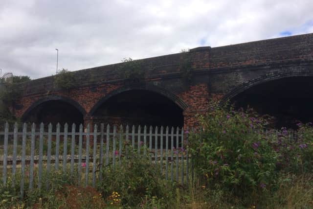 The Finedon Road bridge in Wellingborough. NNL-180321-105950005