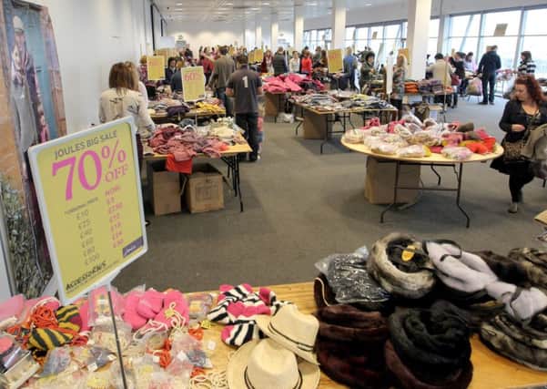 One of the previous Joules sales at Rockingham Speedway