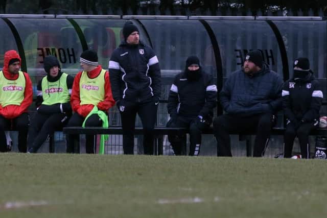 Steve Kinniburgh is seeking a positive reaction from his Corby Town team when they head to Lincoln United this weekend