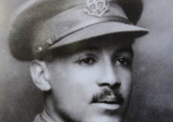 Walter Tull lived in Rushden and played for Cobblers