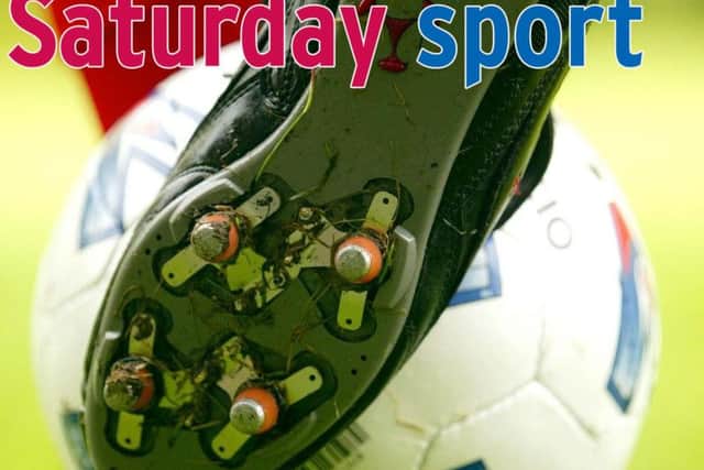 Details from this afternoon's local football action