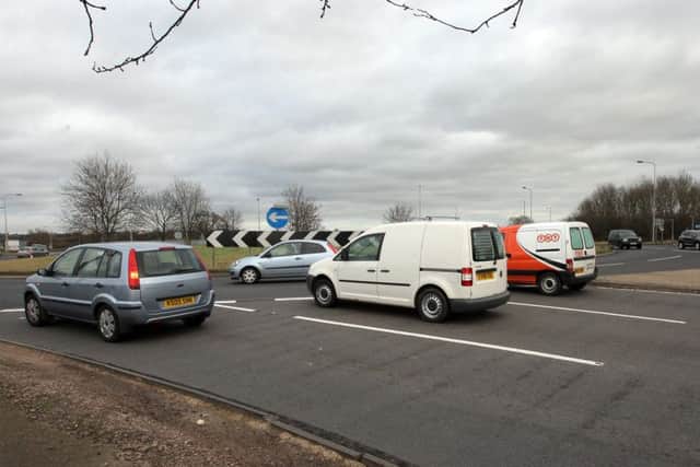 The Chowns Mill roundabout