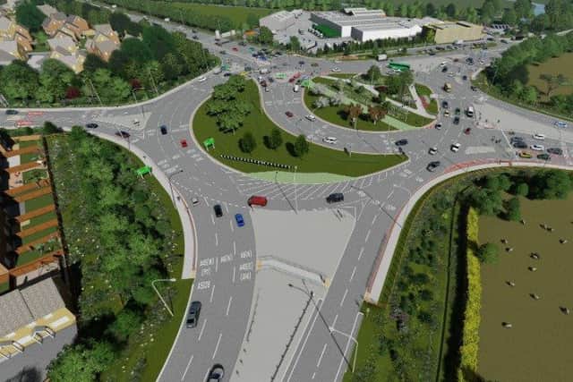 An image from the Highways England website about how the improvements could look