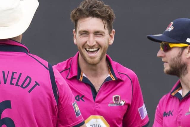Northants fast bowler Richard Gleeson claimed a hat-trick for the MCC against Essex