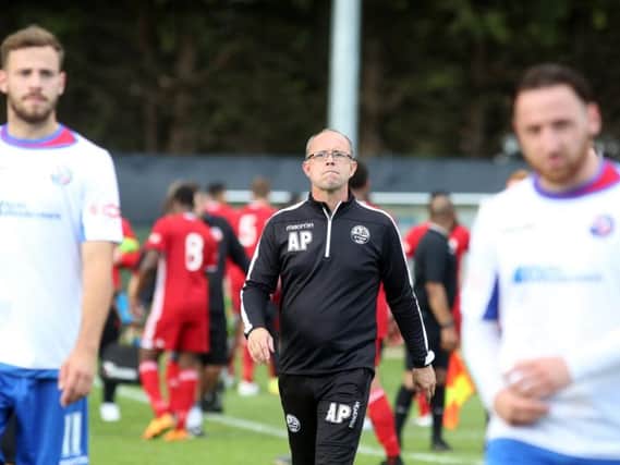 Andy Peaks has been left concerned by AFC Rushden & Diamonds' blip over the past week