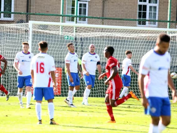 There was disappointment for AFC Rushden & Diamonds in their clash with Beaconsfield Town back in September. The two teams meet again this weekend in a huge clash at the top of the Evo-Stik South League East