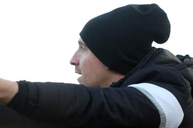 Corby Town manager Steve Kinniburgh