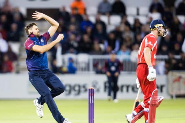 Northants bowler Nathan Buck will miss the start of the season (picture: Kirsty Edmonds)