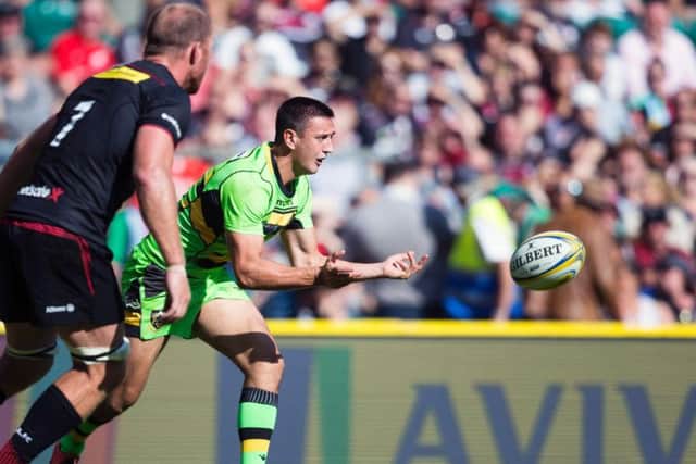 Alex Mitchell made his Saints debut on the opening day of the season against Saracens (picture: Kirsty Edmonds)
