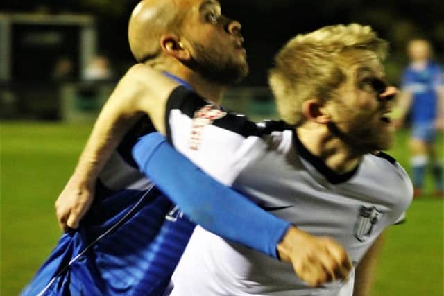 Jake Bettles scored Corby Town's equaliser in the 1-1 draw at Carlton Town