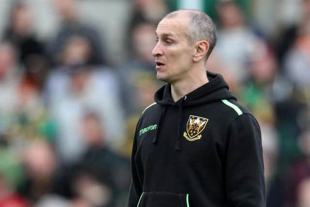 Alan Dickens saw Saints suffer a second-half collapse against Saracens (picture: Sharon Lucey)