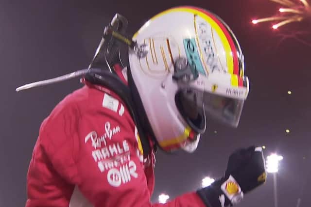 Sebastian Vettel wins in Bahrain