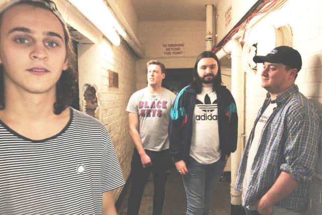 The band compriseLewis Pike, Anton Eager,Terry Eaves and Callum Fitzpatrick