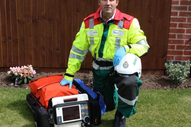 EMICS volunteer doctor Dr Leon Roberts