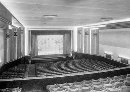 The original interior of Corby Odeon