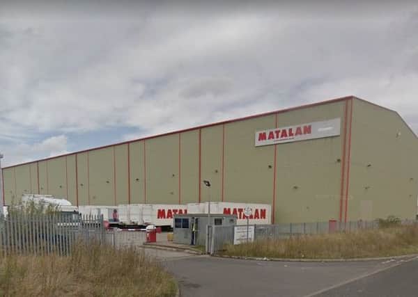 The Matalan warehouse in Curver Way. Picture from Google Maps