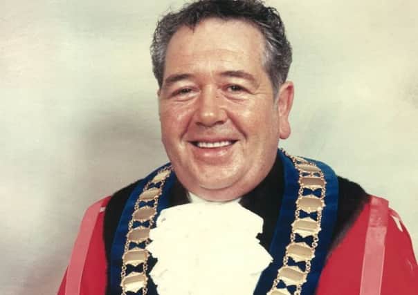 Ray Telfer, first deputy mayor of Corby, who has died aged 77. NNL-180413-165141005