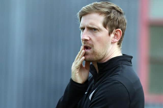 Steelmen boss Steve Kinniburgh
