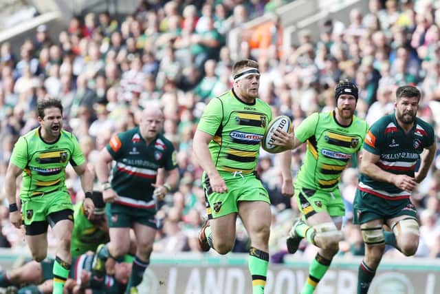 Paul Hill was hugely impressive for Saints as he made his first start since November 4 (picture: Kirsty Edmonds)