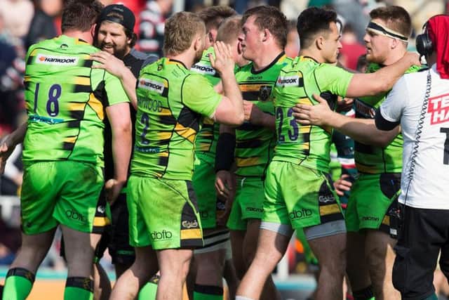 Saints won at Welford Road for the first time in more than 11 years (picture: Kirsty Edmonds)