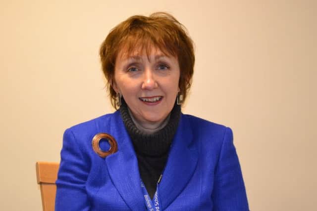 Margaret Holman, who has retired from Bishop Stopford School. NNL-180417-144623005