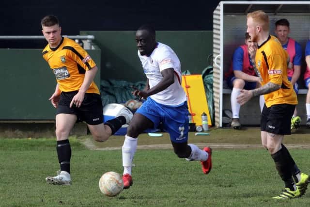 Joel Gyasi hit the winner as AFC Rushden & Diamonds moved closer to promotion with a 1-0 success at Cambridge City