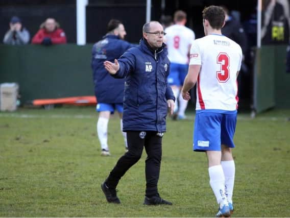 Andy Peaks' AFC Rushden & Diamonds team are closing in on promotion