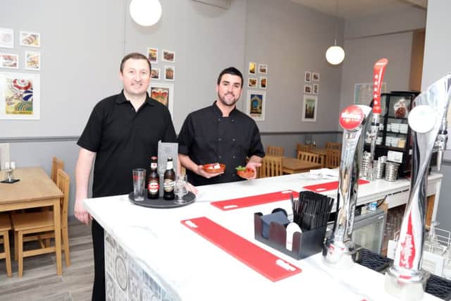 Inside La Estrella in Rushden High Street