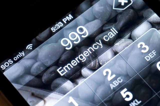 The woman rang 999 almost 100 times on Christmas Day.
