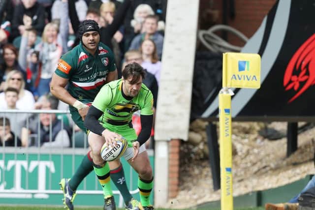 Ben Foden scored in the recent win at Leicester (picture: Kirsty Edmonds)