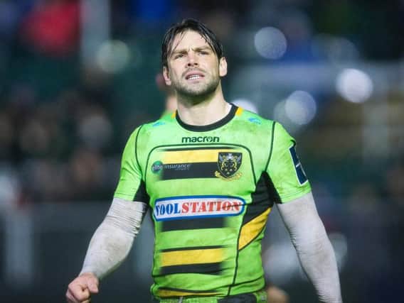 Ben Foden will lead Saints out in his 250th and final appearance for the club on Saturday (picture: Kirsty Edmonds)