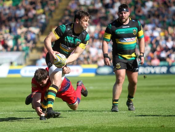 Ben Foden starred on his final appearance for Saints (picture: Sharon Lucey)