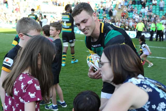 George North is joining Ospreys this summer (picture: Sharon Lucey)