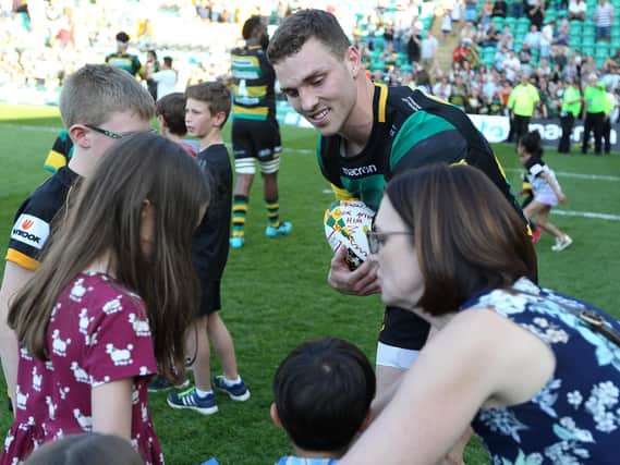 George North is joining Ospreys this summer (picture: Sharon Lucey)