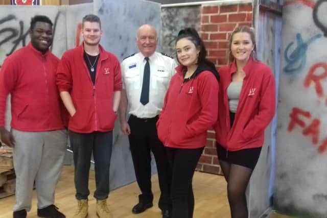 The funding will pay for Solomon Theatre Company to stage performances of Skin Deep and Last Orders in Wellingborough Secondary Schools this month.
