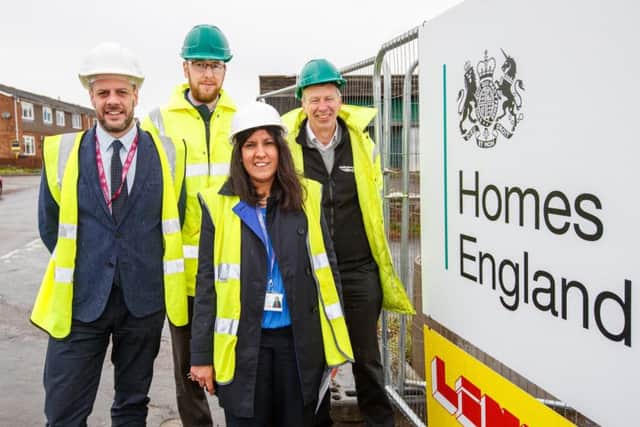 The homeownership and development team at Wellingborough Homes