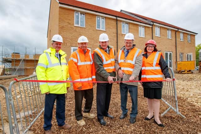 One of the two sites being turned into affordable housing