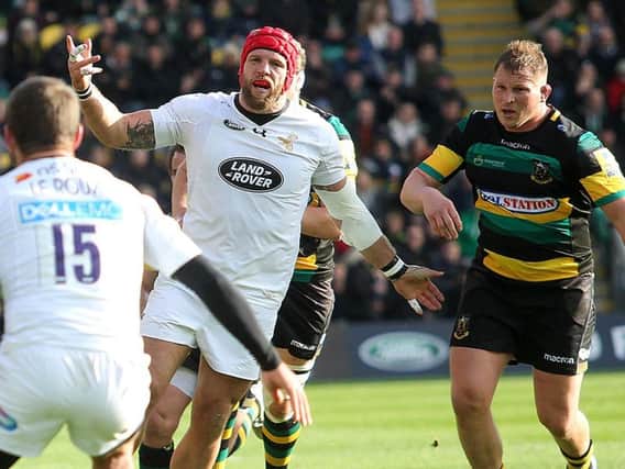 James Haskell will join Saints this summer (picture: Sharon Lucey)
