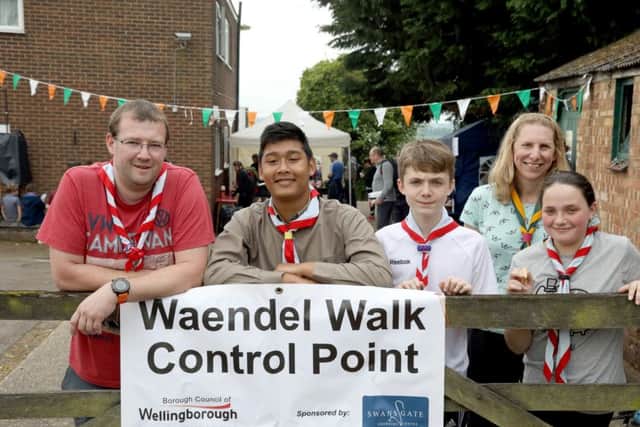 The Waendel Walk took place in Wellingborough this weekend