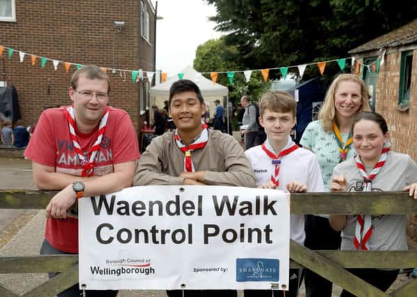 The Waendel Walk took place in Wellingborough this weekend