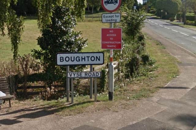 Vyse Road, Boughton.