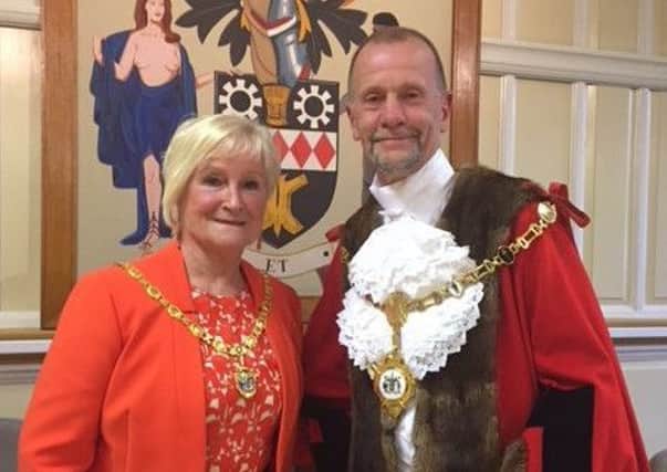 Kettering's new mayor James Burton and wife Lorraine