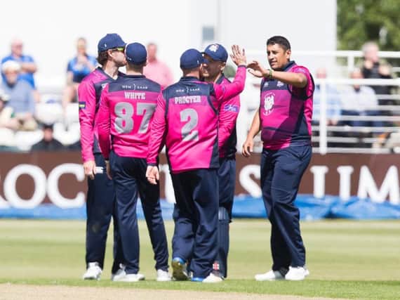Northants fought well with the ball before losing out with the bat (pictures: Kirsty Edmonds)