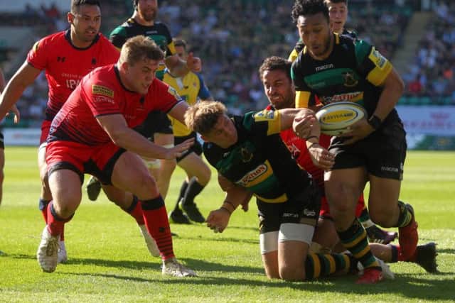 Piers Francis is currently part of the England squad preparing for this weekend's game against the Barbarians (picture: Sharon Lucey)