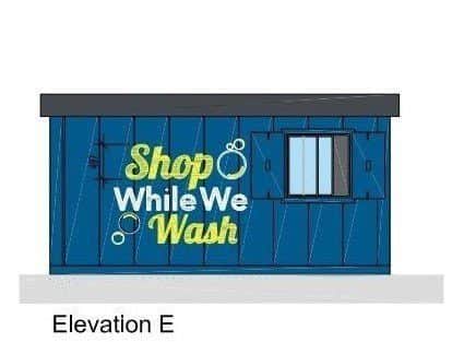 The new cabin to be installed at Corby Asda car wash NNL-180524-154833005